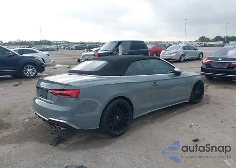 2021 Audi S5 Premium Plus z USA, uszkodzony, nr VIN WAUW4GF54MN007453